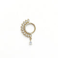 Anneau cliker avec strass