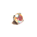 Puce interne avec strass abalone