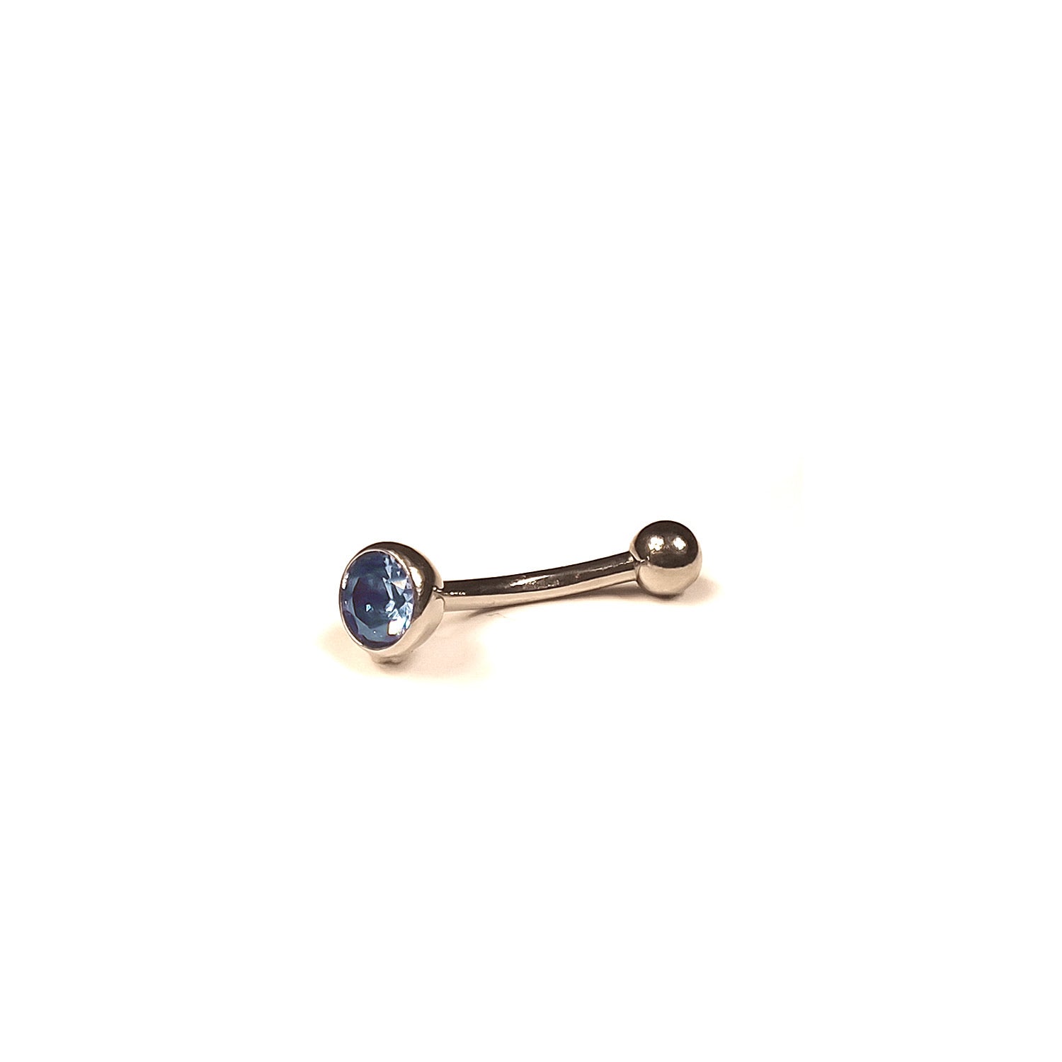Piercing arcade argenté perle couverte