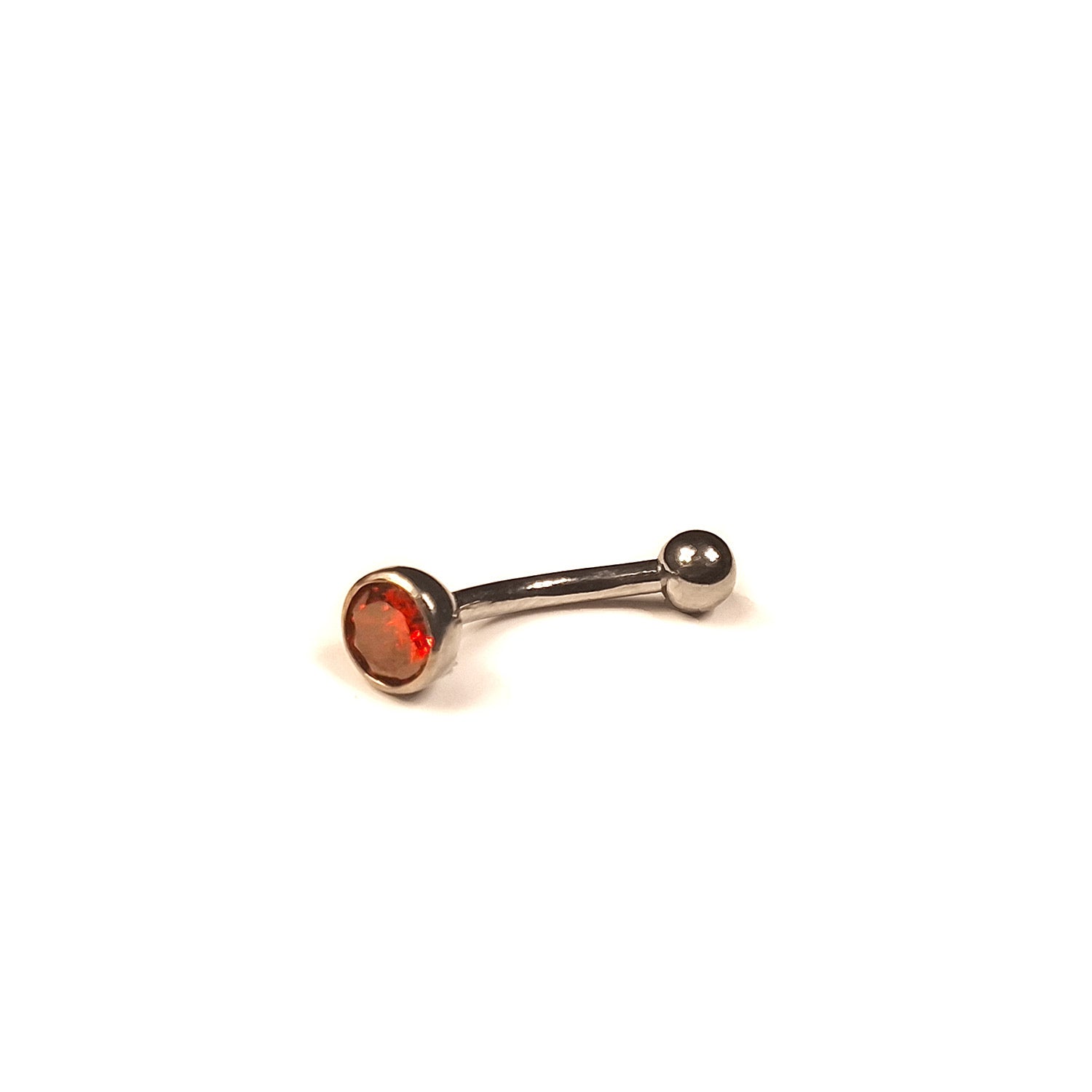 Piercing arcade argenté perle couverte
