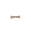 Piercing arcade argenté perle blanche