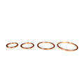 Anneau rose gold clicker