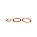 Anneau rose gold clicker