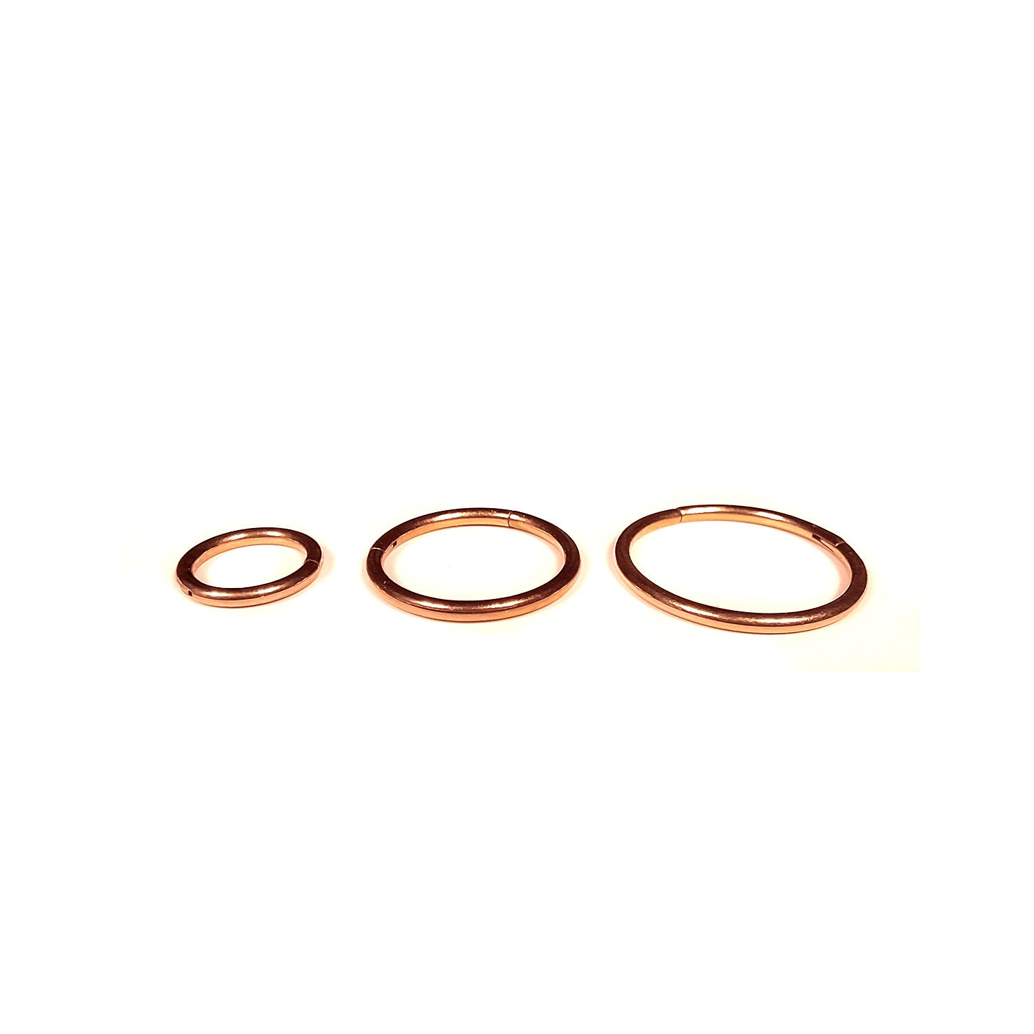Anneau rose gold clicker